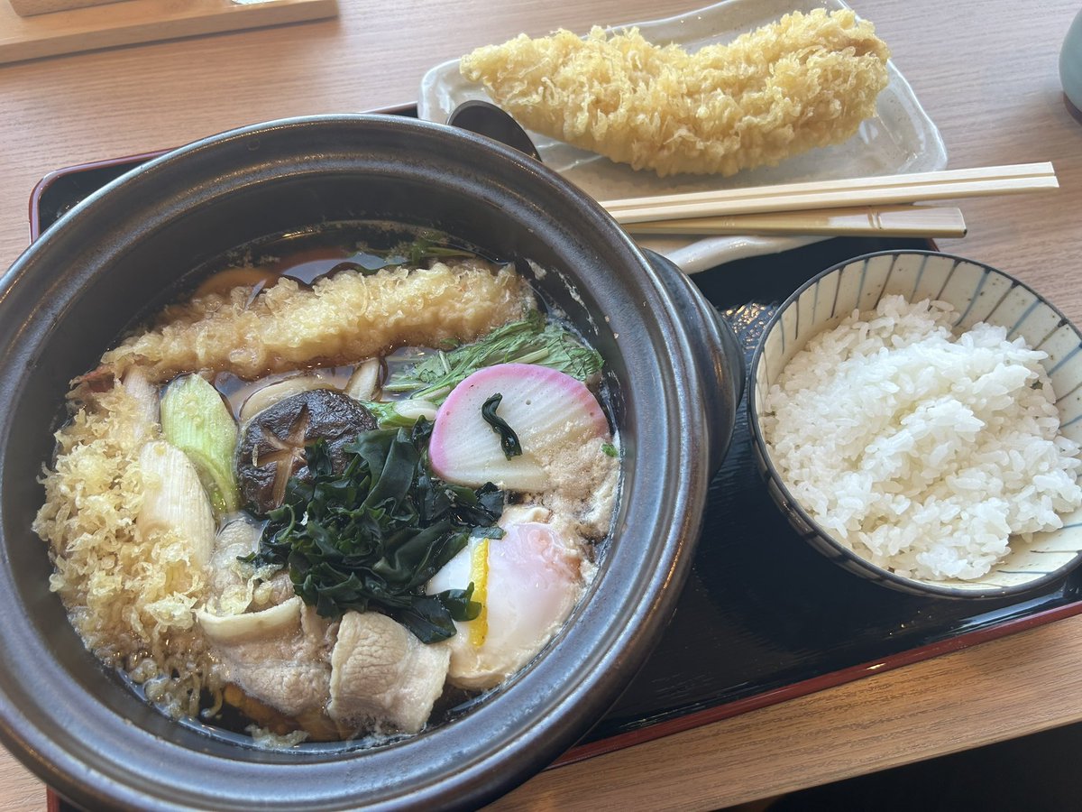 4696snow_whale's tweet photo. #江別 
#ココルクの湯
#開拓うどん
#ふくよかな 
来月から別の職場となるので、ここのうどんを食べるのも今日が最後です。

このうどんのおかげで、今年の厳しい冬を乗り切れたと思ってます。

お世話になりました！
ご馳走様でした！😭🍲 https://t.co/cSa2JFR76F