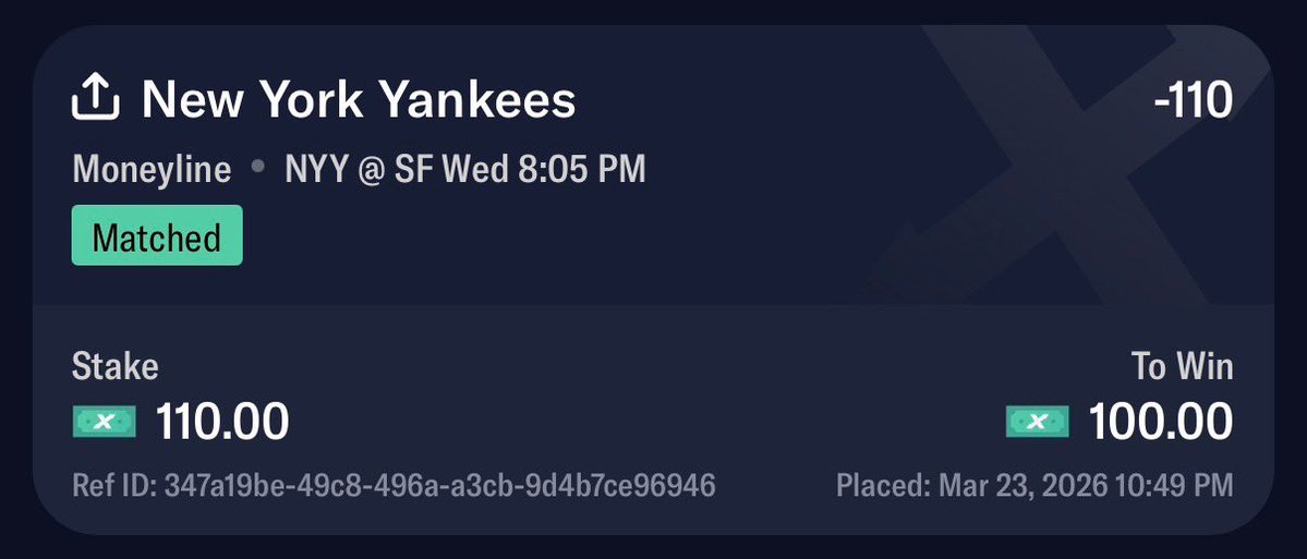 Boomer’s Bets tweet media