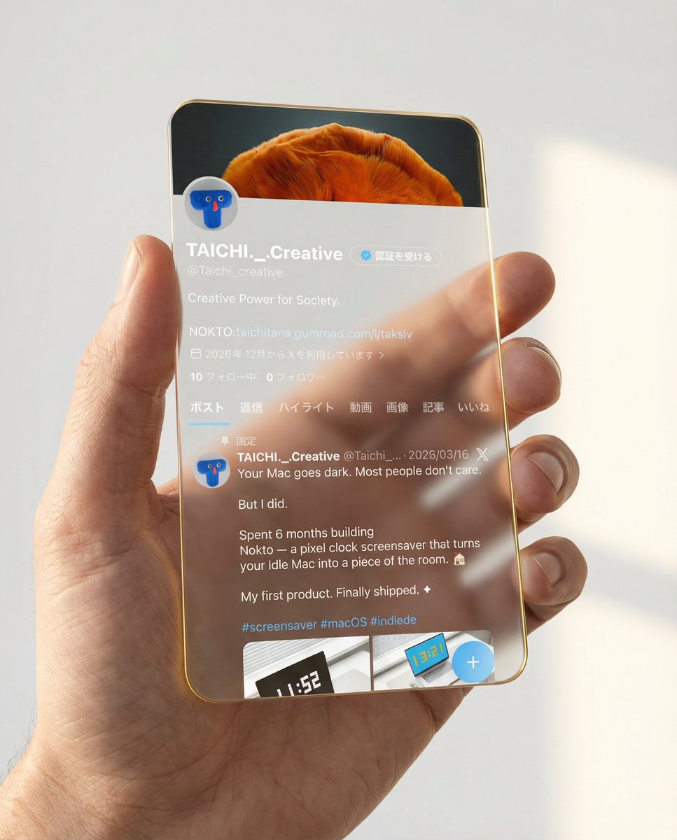 TAICHI._.Creative tweet media