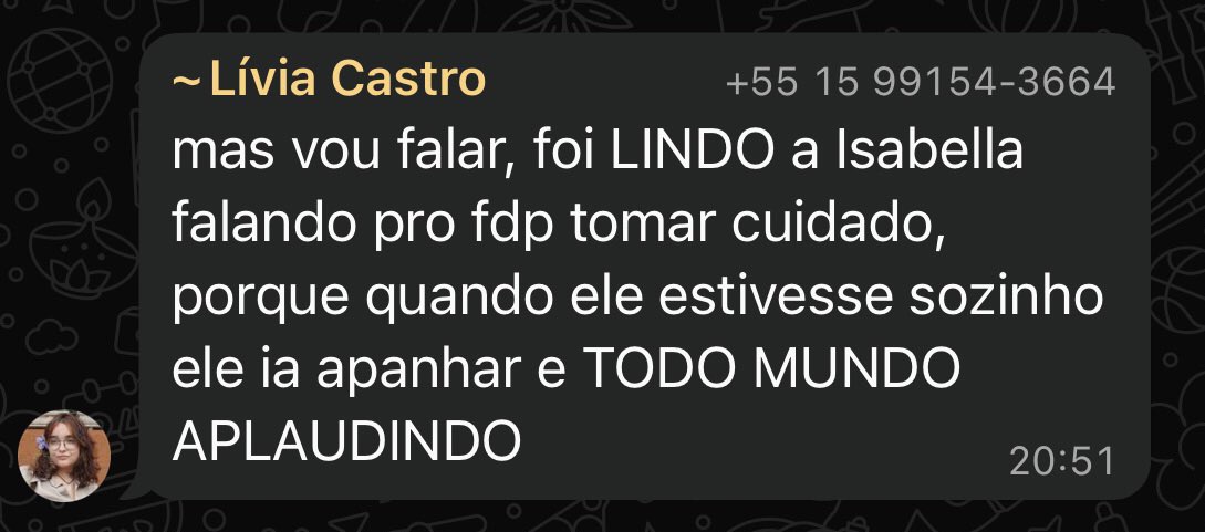 Isabella Santos tweet media