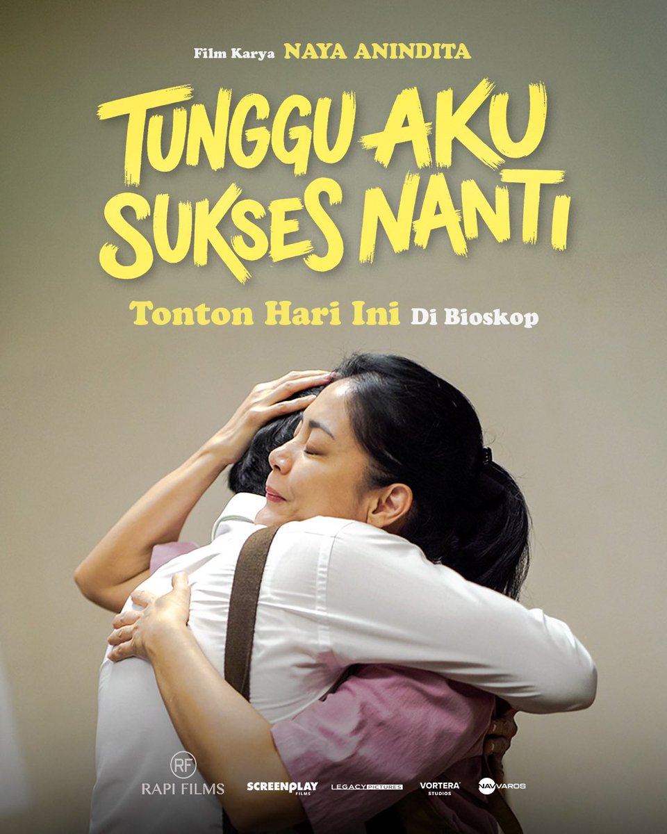 RapiFilm's tweet image. Pejuang sukses… Waktu kamu pertama kali terima gaji, dipake buat apa? 😊

Film @tungguakusuksesnanti
SEDANG TAYANG DI BIOSKOP.
#TungguAkuSuksesNanti #FilmTungguAkuSuksesNanti #FilmLebaran