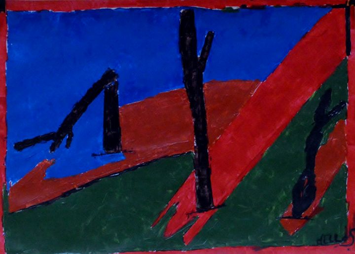 Art of the Day! "2 Söhne mit Kümmerling". Buy at: ArtPal.com/Art-dELLaS?i=1…