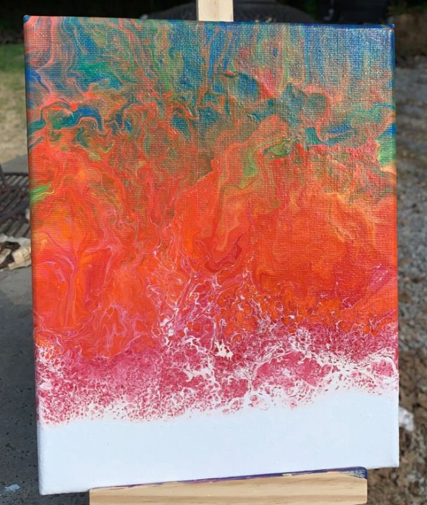 gullypour's tweet photo. Art of the Day! "Snowy Inferno". Buy at: https://t.co/sDJzcpp6s5 https://t.co/HmATrd940Y