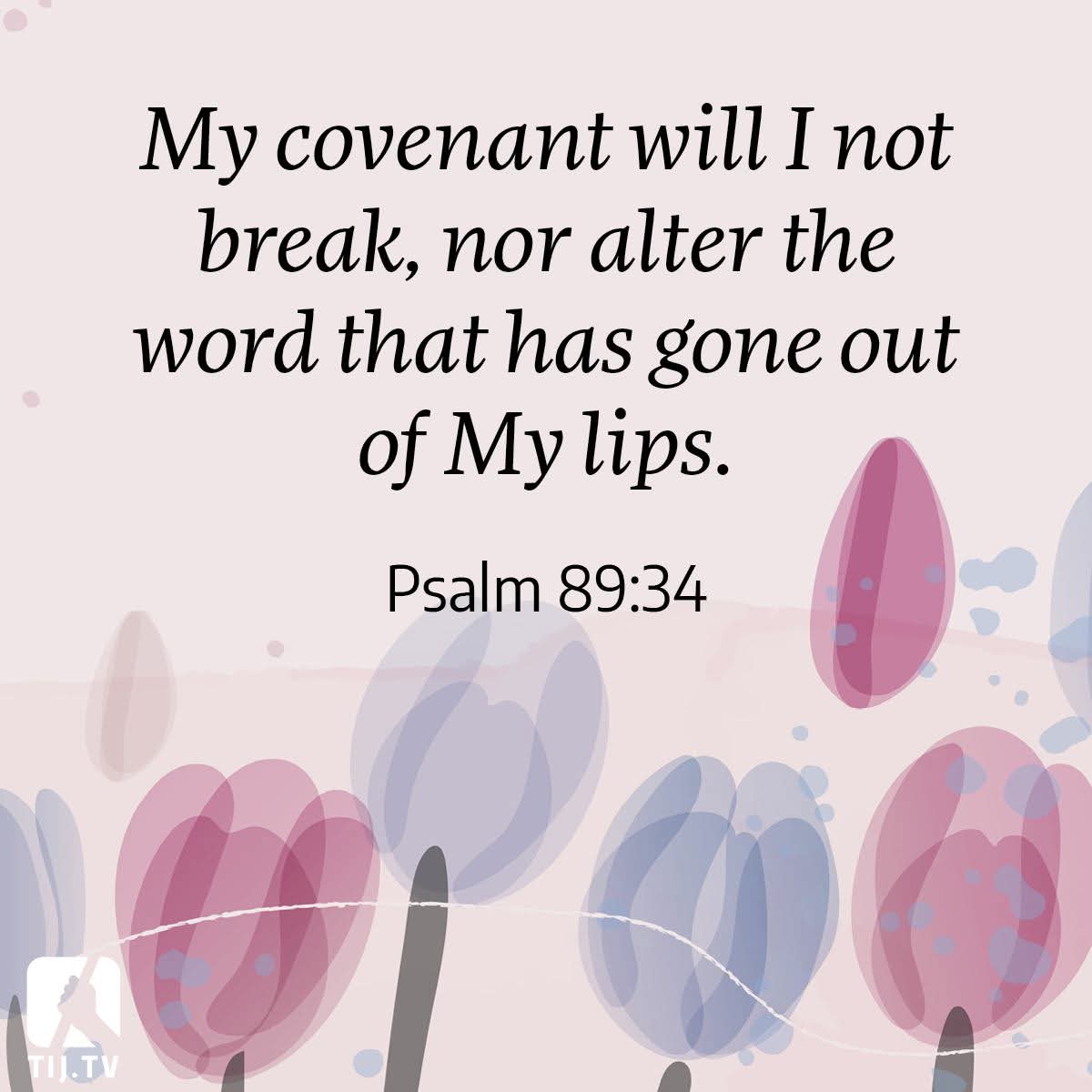 Godwakeupcall's tweet image. "My covenant I will not break, Nor alter the word that has gone out of My lips." Psalm 89:34 [NKJV]

#Promise #Faithful #Covenant #GodsWord #Truth #Trust #Reliable #bibleverse #bible #biblestudy #TheIncredibleJourney #TIJ #GaryKent