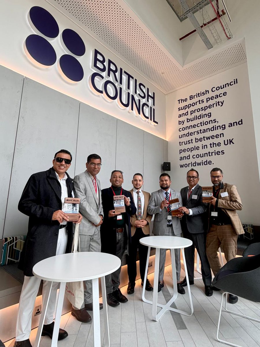 npBritish's tweet image. Kicked off the week at the British Council HQ with top partners from Nepal, Vietnam, Bangladesh &amp;amp; Pakistan 🌍

 Highlights: networking, country recognitions &amp;amp; a visit to UAL’s London College of Fashion. Next: PIE Live Europe + IELTS partner reception. 

#GlobalPartnerships
