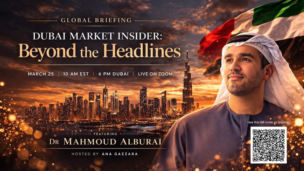 AnaGazzara's tweet photo. I’ve received messages from some of you saying you were unable to secure your ticket for our Global Briefing tomorrow.

I was able to release 15 additional spots.

If you still want to join us, use the link below to secure your seat. Use the QR code to register https://t.co/xtdIrg1zmV