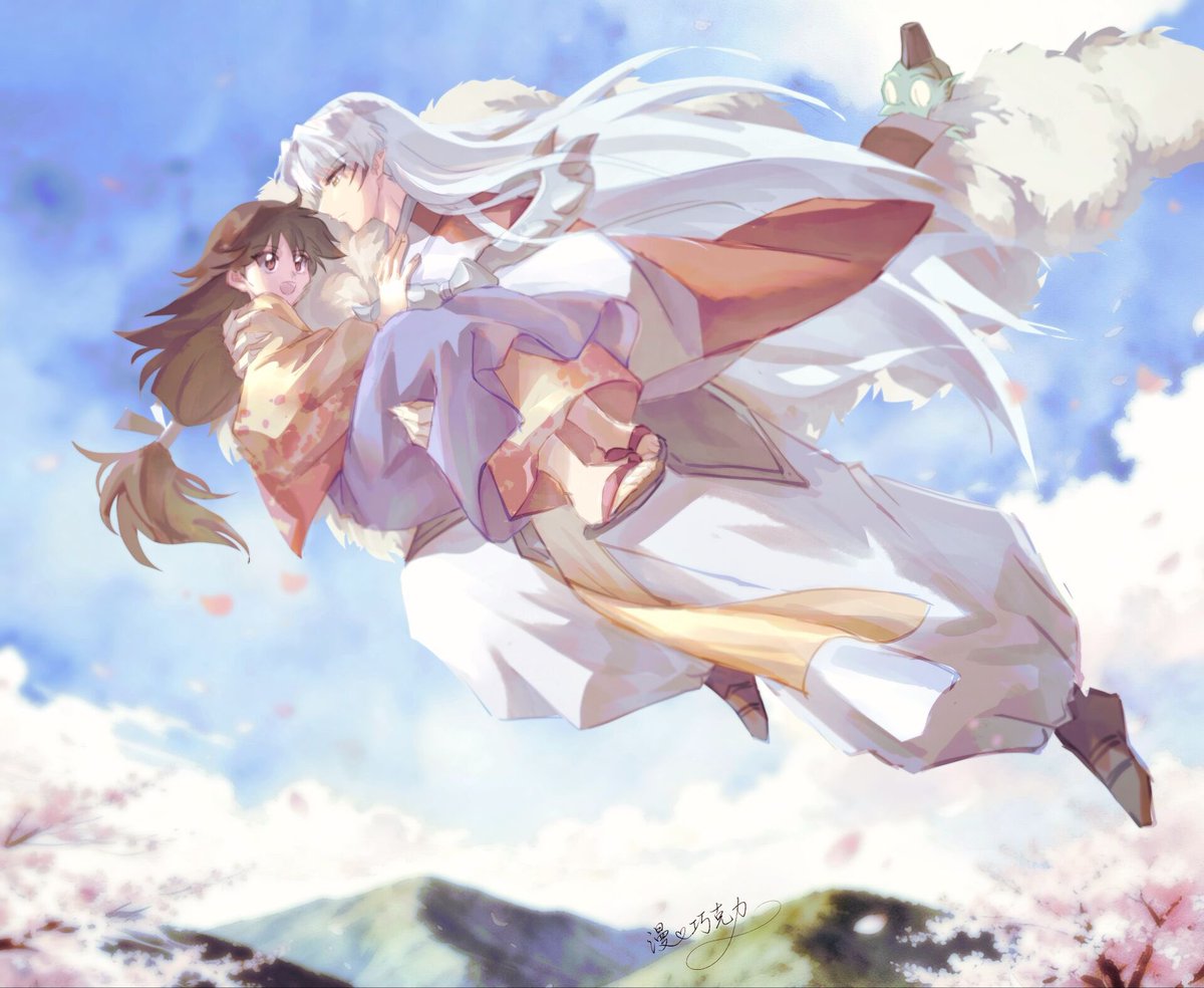 mahumahu3000's tweet photo. ❤️🌙🎐Together🎐🌙❤️

💞“Sesshomaru-sama, take me anywhere you want. I just want to stay with you!”💞

Authorized source from Weibo:漫芯巧克力

#sesshomaru  #殺りん #殺生丸 #sessrin https://t.co/bFraGzgtyX