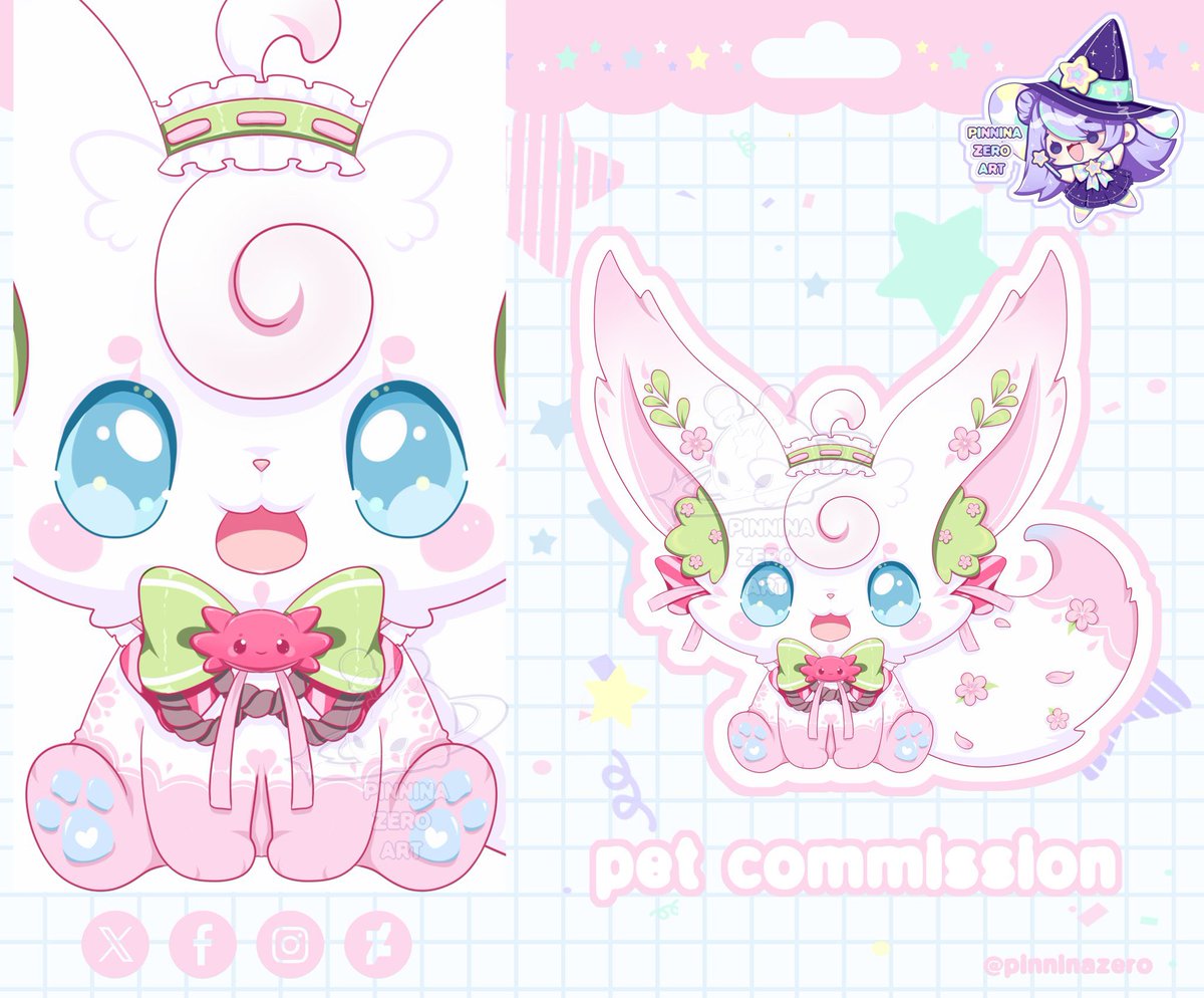 <a href="/eepawoo/">Eepa Pembarke ⚙️🦴</a> I always suggest <a href="/PinninaZero/">PinninaZero ᰔ Commission (OPEN)</a> ❤️ I’ve gotten most of my mascots done by them super sweet 😘 here are some examples