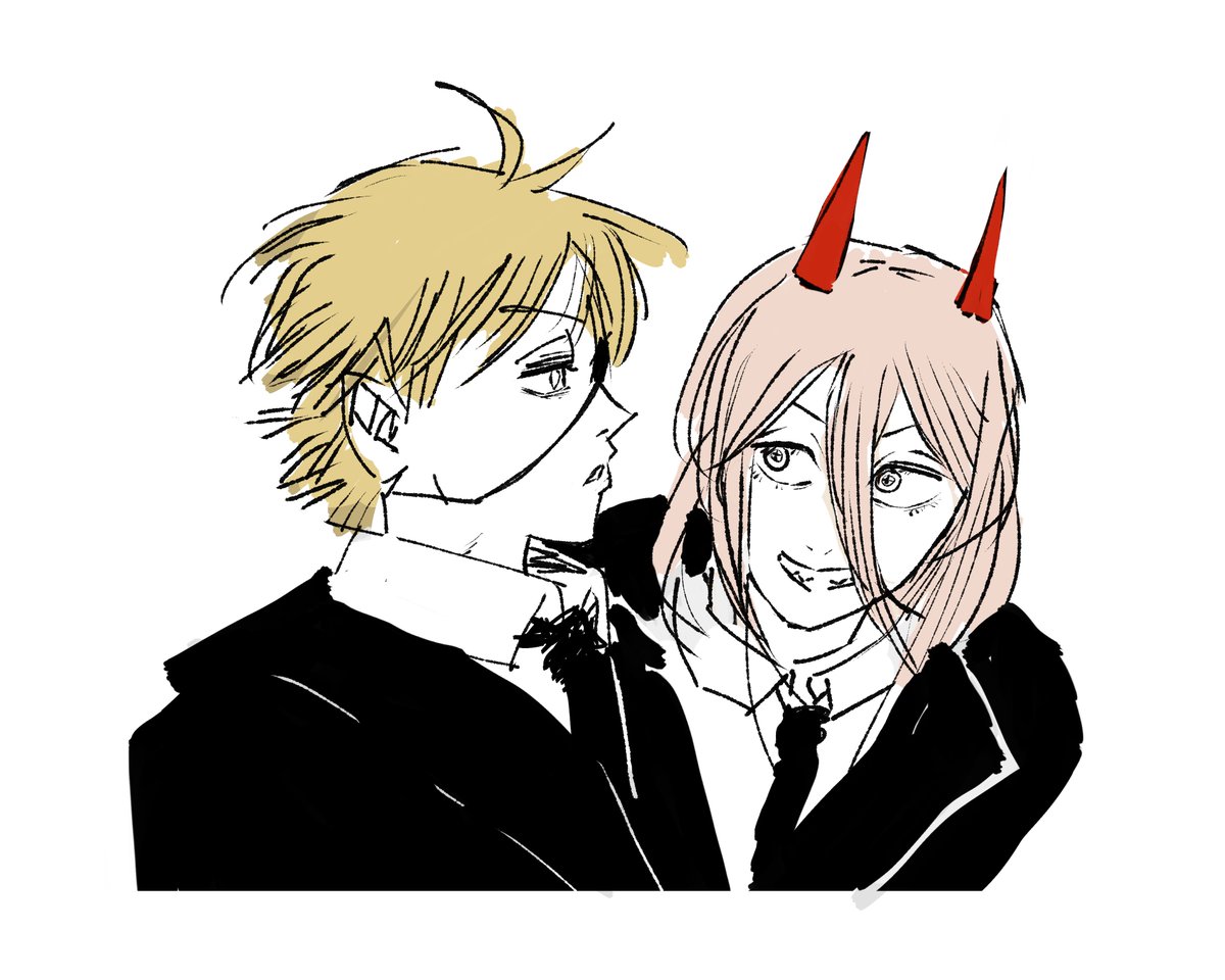 extremely low effort power denji doodle #csm232