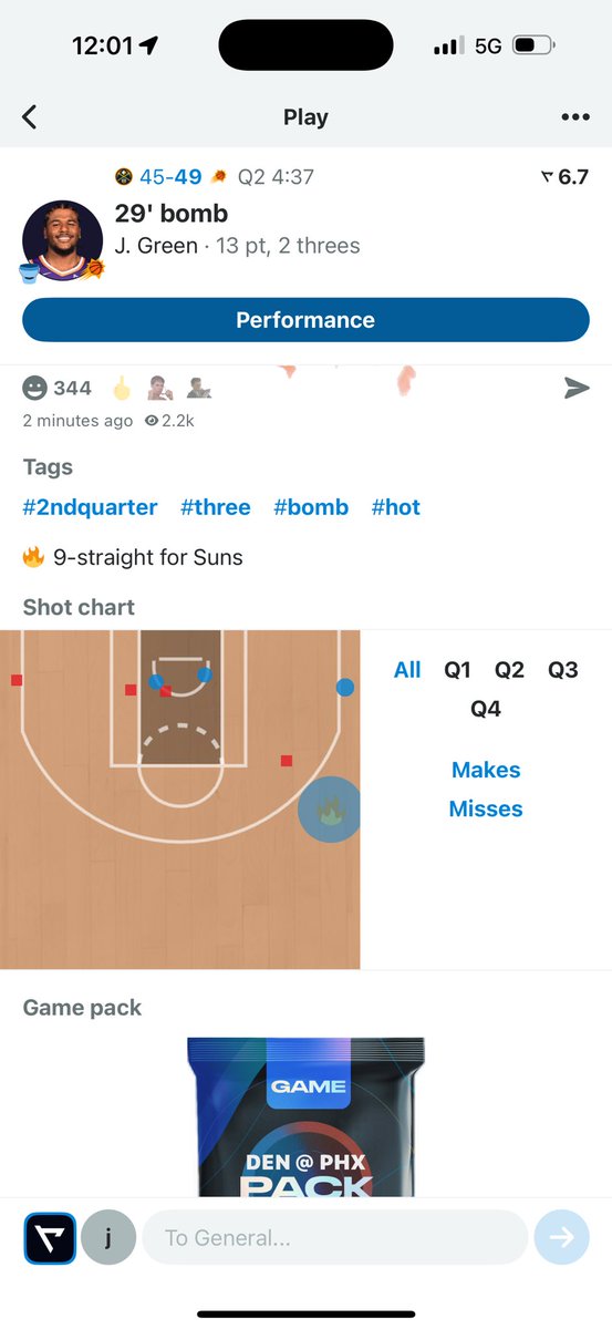 BullishBear9611's tweet photo. @Suns @CarlsJr This should be a Royce O’Neale assist, please fix it @nbastats @Suns https://t.co/yMGFf5fJgP