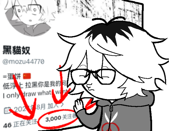 黑貓奴 tweet media