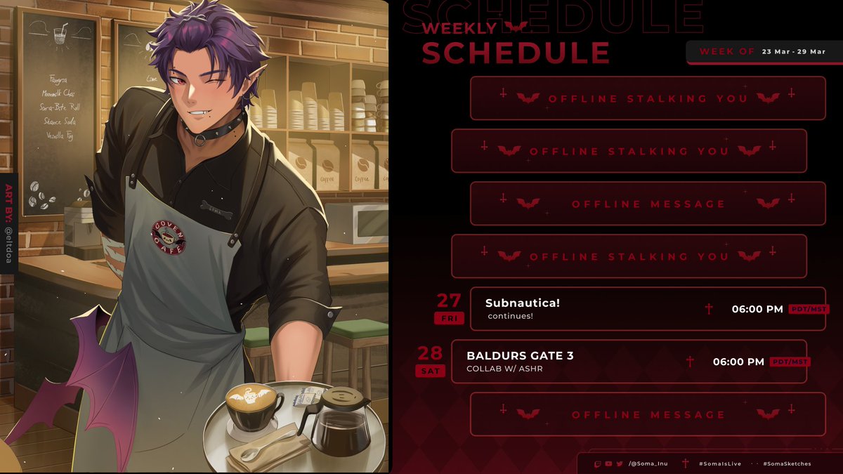 Soma 🦇☕ VTuber | 1.0 DEBUT 🎇 2026!! tweet media