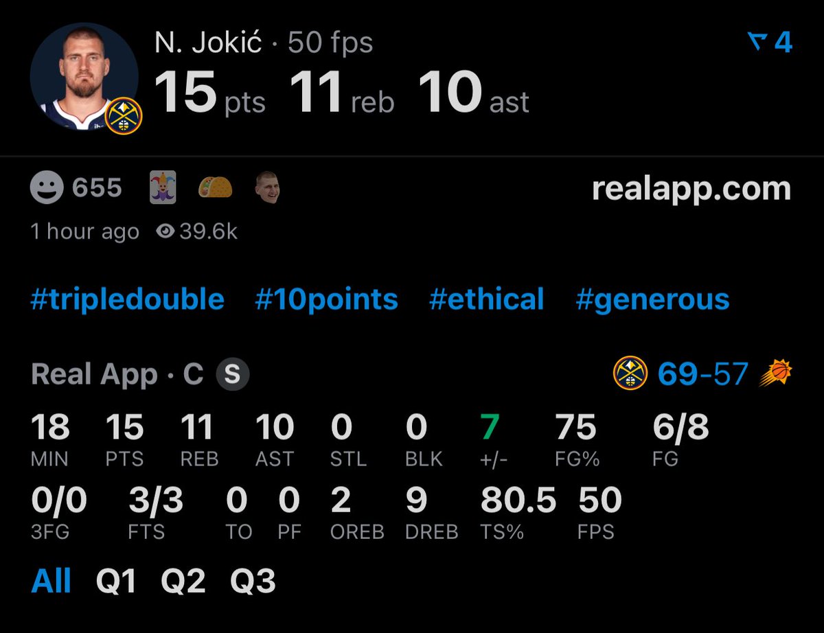 Real App tweet media