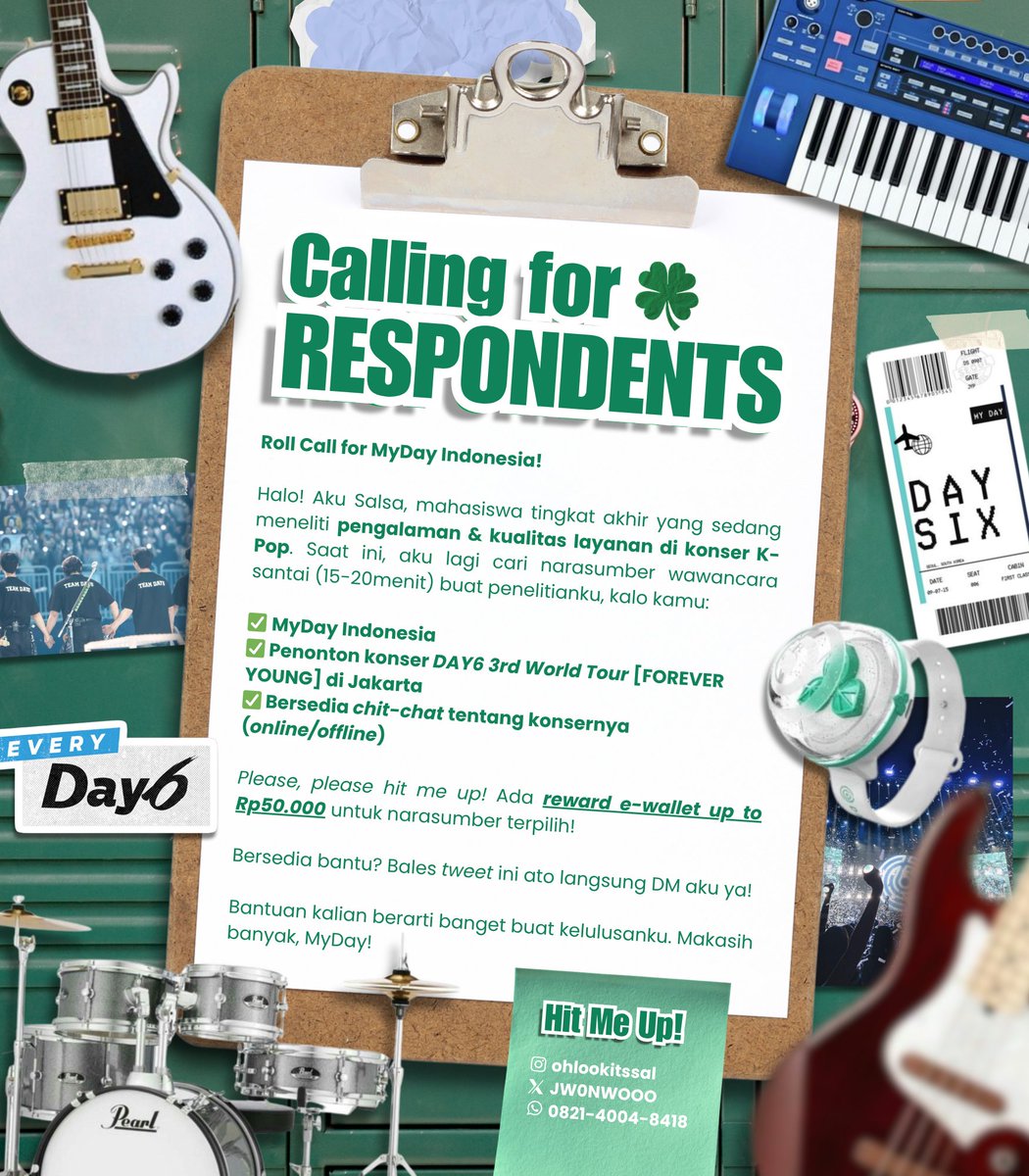 salsa | lagi skripsian mencari perwakilan myday tweet media