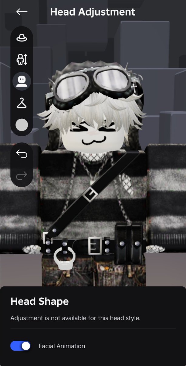 Panda_XD340's tweet photo. @ruventes Oh good gosh (btw you can still disable facial animations in head adjustment, all your faces are now in heads) https://t.co/WRTSpALiYM