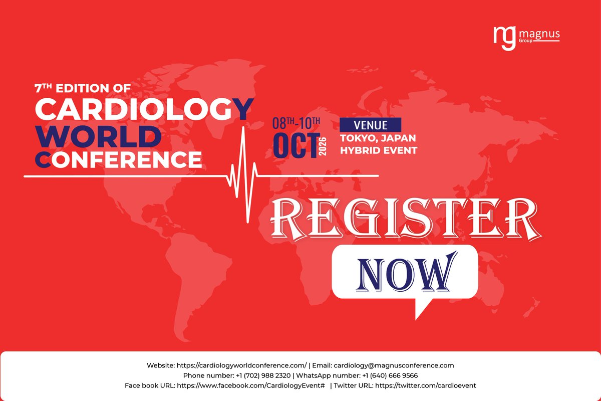 Cardiology World Conference tweet media