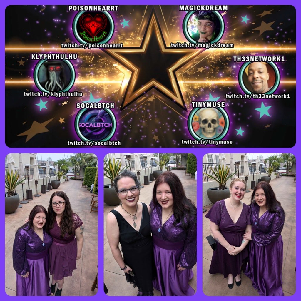 poisonedheart77's tweet photo. Had a fabulous time at the Alzheimer’s GALA 2026 w/ @Th33network1 @SoCalbtch @Magick_Dream @T1nyMuse &amp; family. Thank you #AndyRichter for sharing your story &amp; attending. @endalzoc https://t.co/p8OSe7KZcV