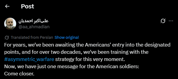 Middle East tweet media