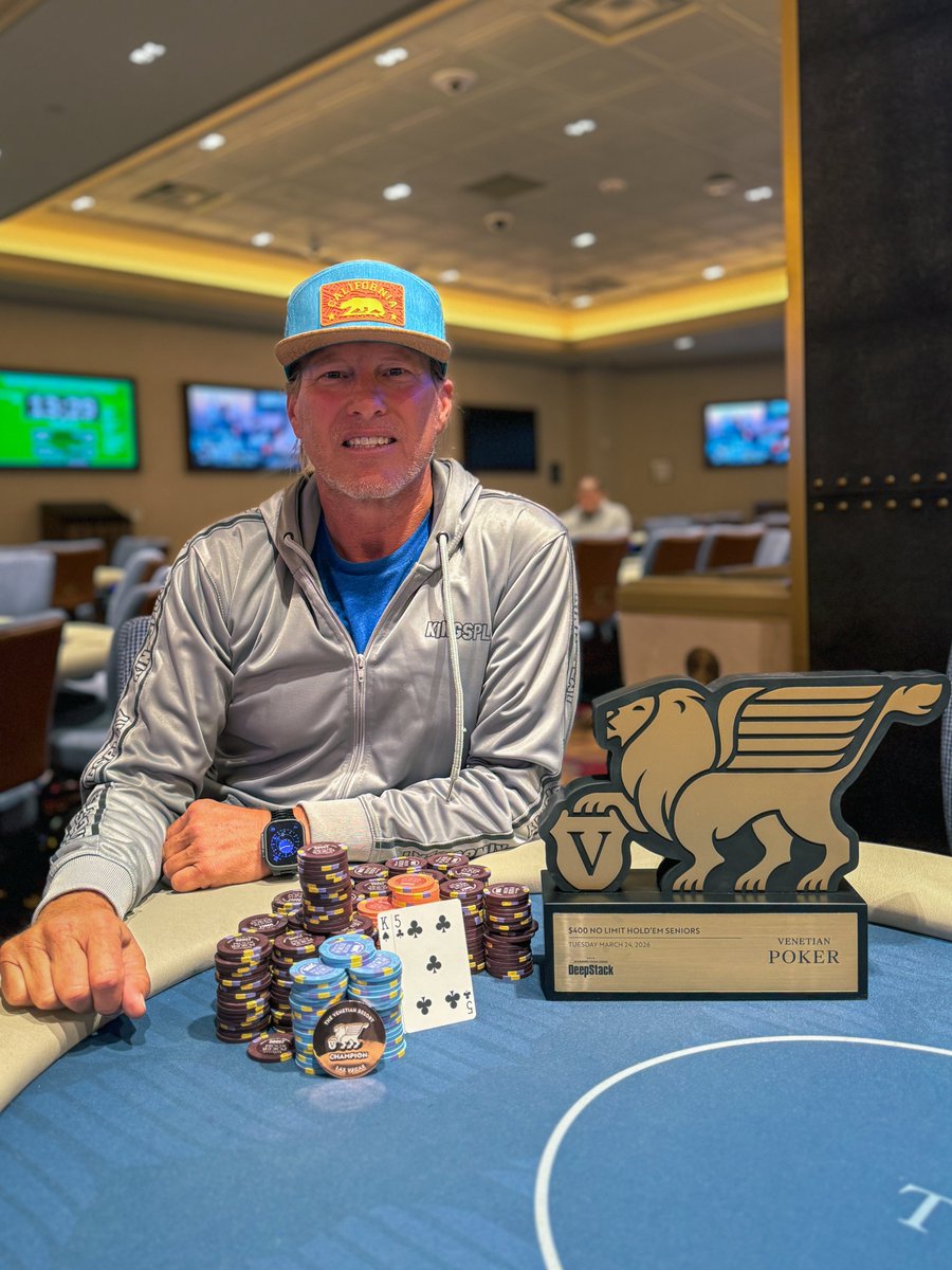 Venetian Poker Room tweet media