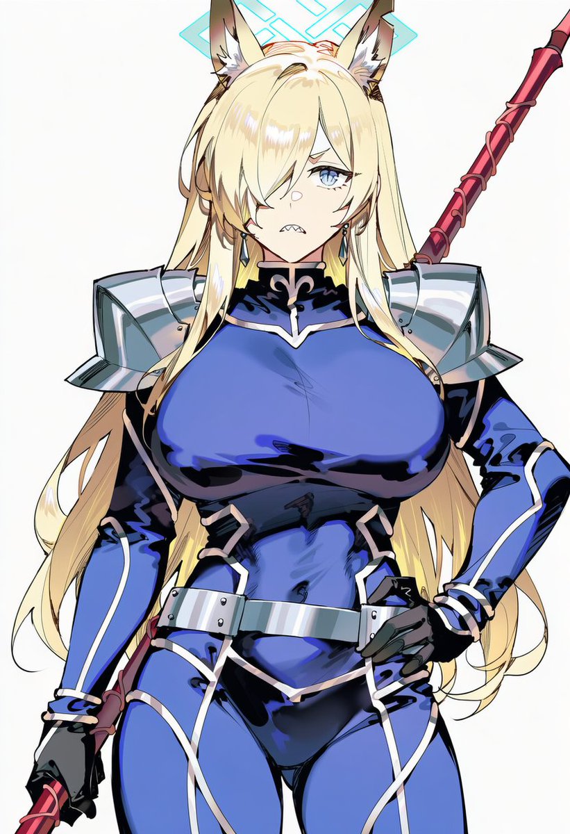 ブルーアーカイブの
カンナに
fateのクー・フーリンのコスプレ

似合う 