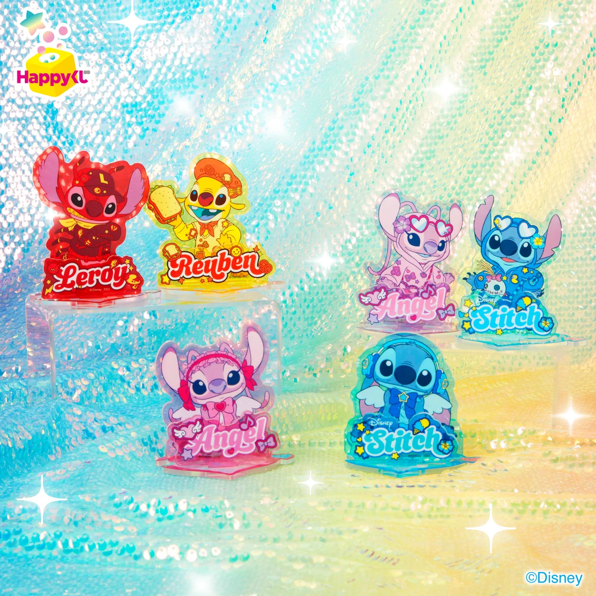 ディズニー スティッチ Happyくじ エンジェル リロイ ルーベン くじ Happyくじ on X: 