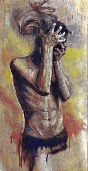 toku6a's tweet photo. Art of the Day! "why". View at: https://t.co/BXrsxAUuCj https://t.co/PYqWB4Beyf