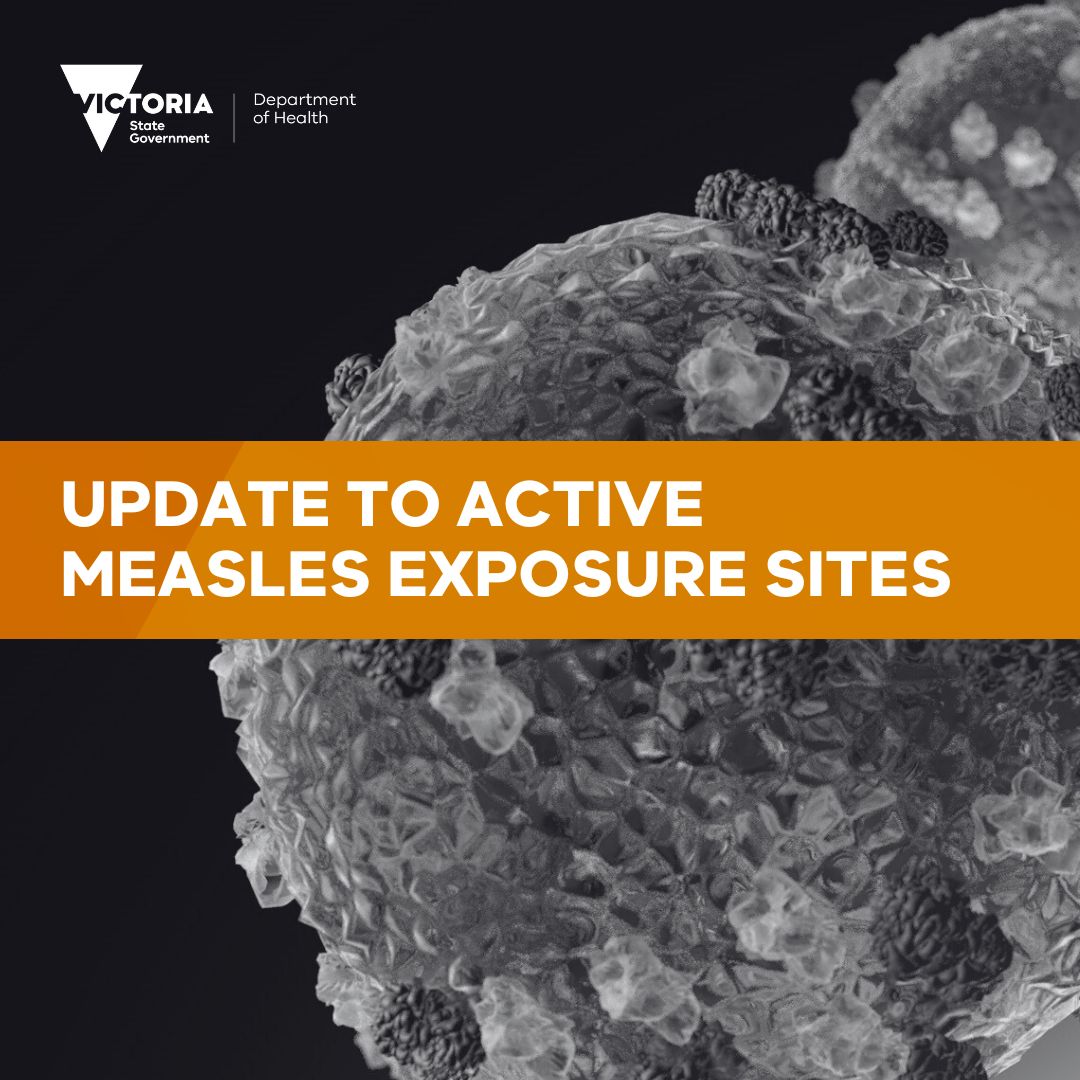 Victorian Department of Health tweet media