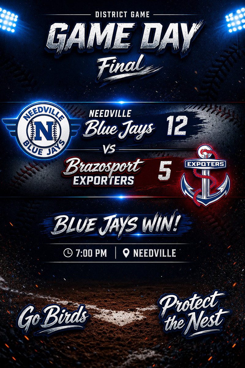 JaysHardBall's tweet image. Jays get the Tuesday night Dub! #JYJ #PROCESS @TxHS_Baseball @4ATxHsBaseball @NeedvilleA @NeedvilleABC