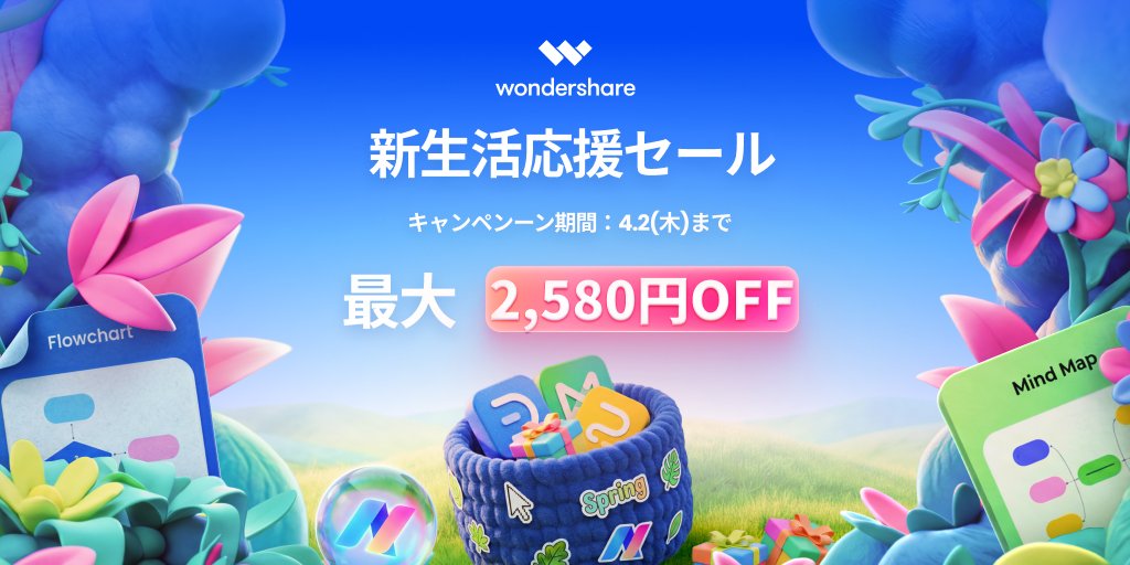 Edrawソフトウェア公式🐯 tweet media