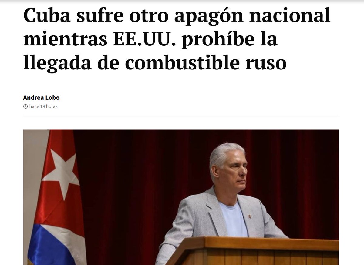 Para que no anden diciendo que no existe bloqueo económico.