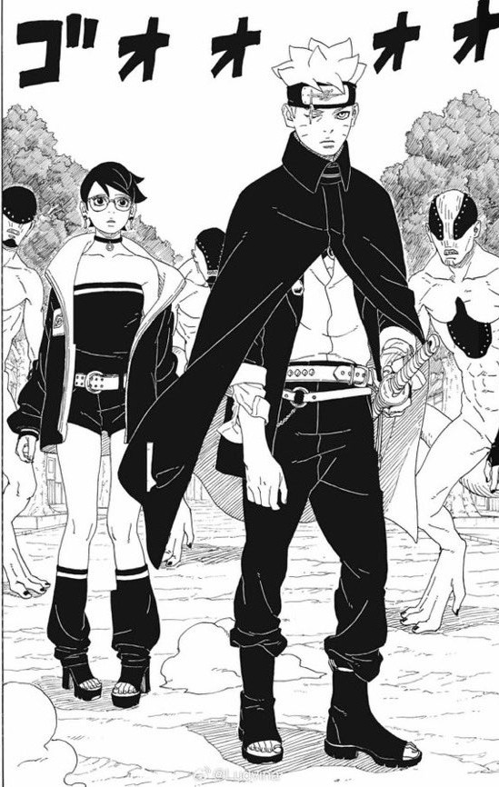 CharacterDark's tweet photo. Boruto sempre se colocou na frente pra proteger Sarada, mesmo qdo não precisava e independente do perigo, como fez na luta contra o Momoshiki mesmo com os pais deles os protegendo, ele sempre age como se para fazer mal a ela a pessoa teria q passar por ele antes  ❤️#BorusaraWeek https://t.co/zUcuwXPTTQ