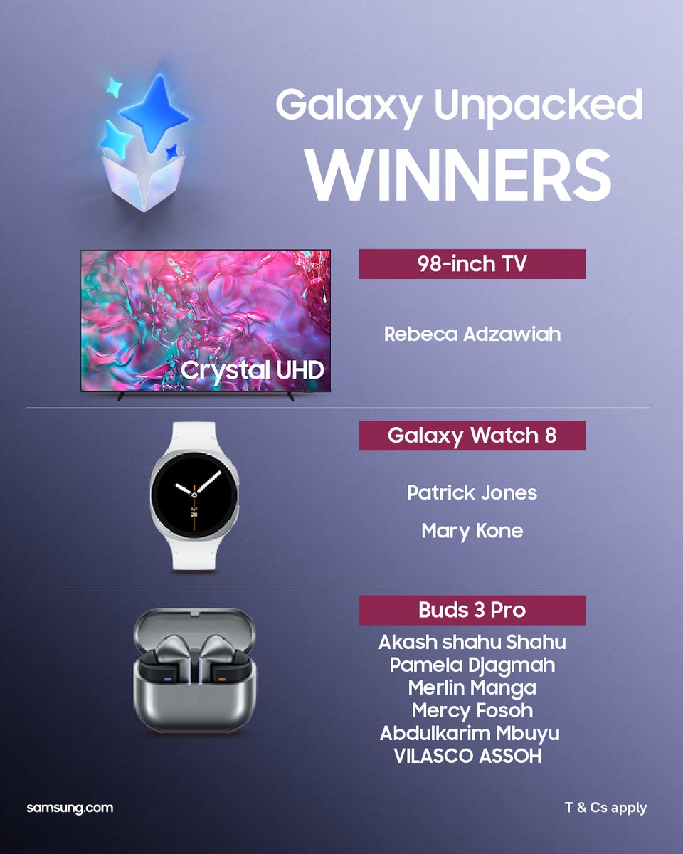 Samsung Ghana tweet media