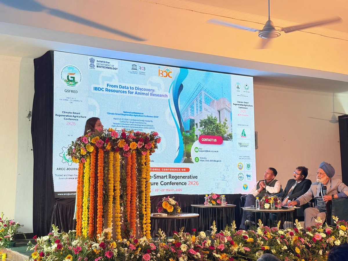 IBDC (Indian Biological Data Centre) tweet media