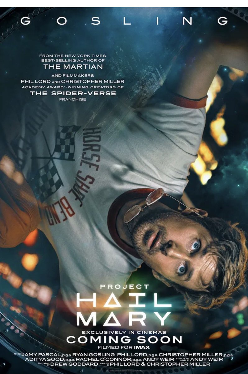 プロジェクトヘイルメアリー
難解なミッションに挑む科学者の前向きさ、明るさという部分は原作者の前作「オデッセイ」を思わせるし、好感を持つ部分だけど、根っこの部分がまるで違う印象で（良し悪しではなく）それが世情のせいのか、監督が違うせいなのかはたまた、という部分が気になった