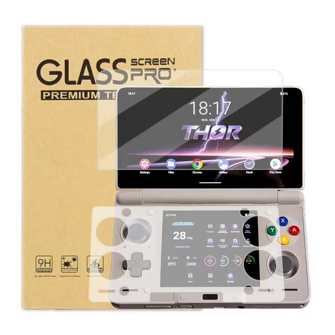 AYN Thor のスクリーンプロテクター
下画面の貼り付けが難しそう。
安全見て2個入りの方が良いのかな🙃
s.click.aliexpress.com/e/_c3qdSw4J