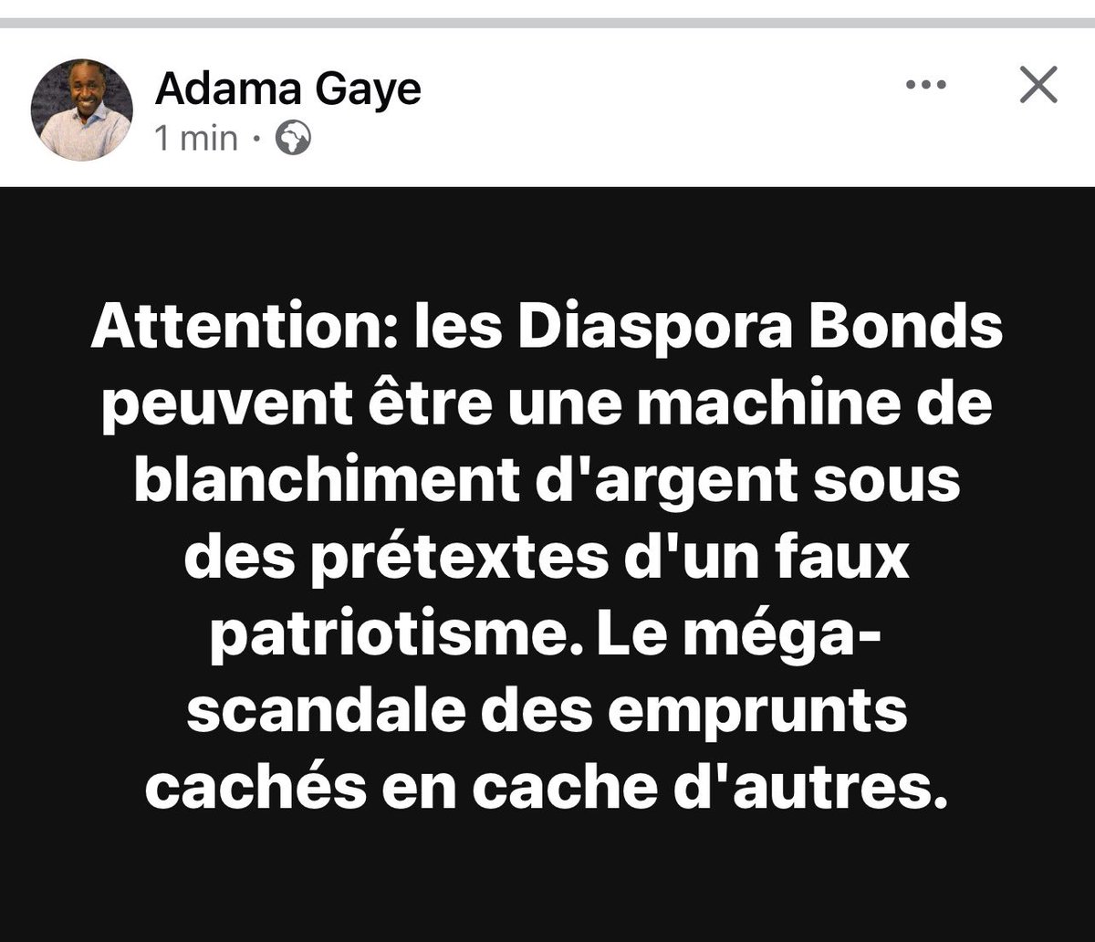 Dr Ibrahima Mendy tweet media