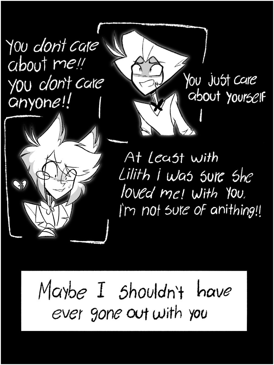 nottebrill35091's tweet photo. A relationship with so much lack of communication eventually explode

#HazbinHotel #Alastor #appleradio
#LuciferMorningstar #alastorxlucifer https://t.co/5On7cT1BBJ