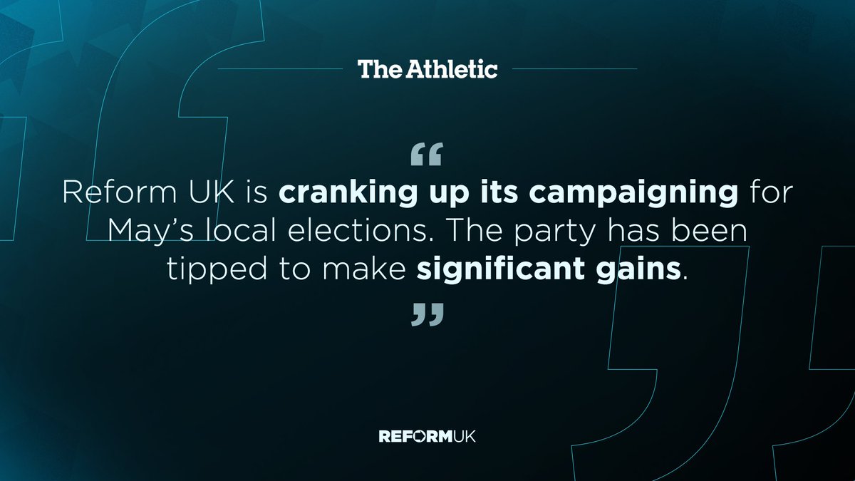 Reform UK tweet media