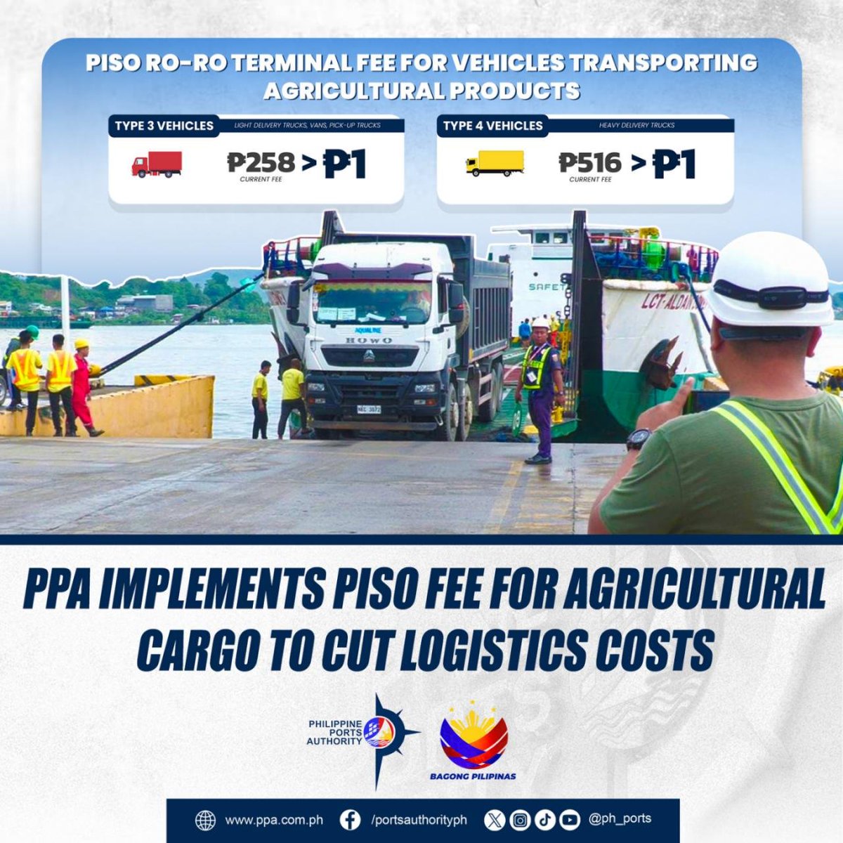 Philippine Ports Authority tweet media