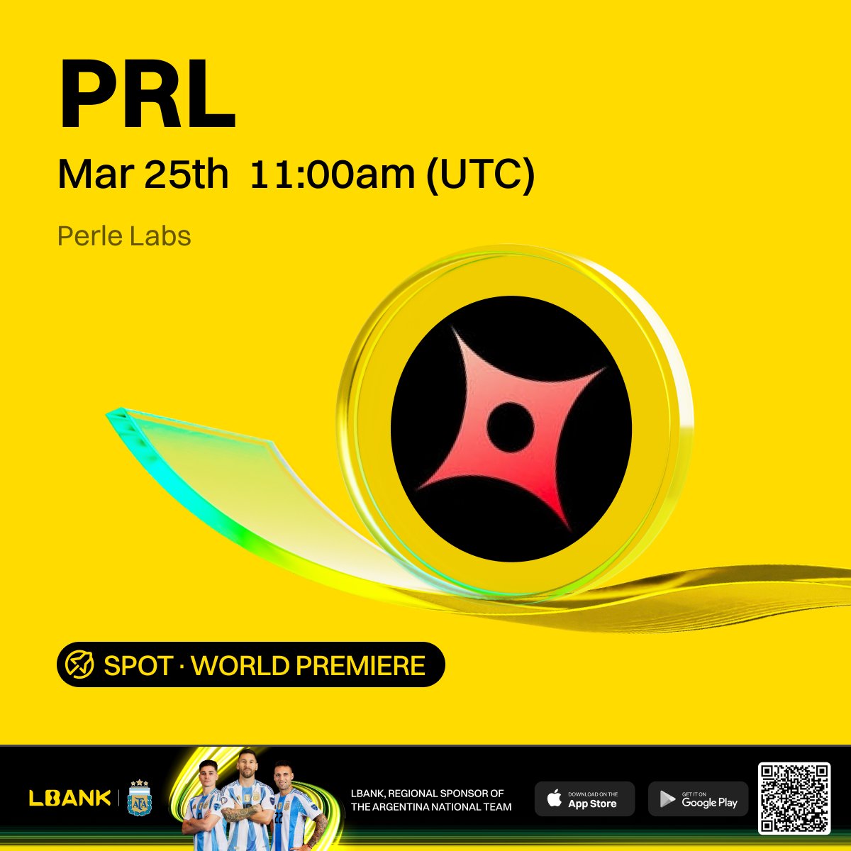 🔥 World Premiere #listing

🌠 $PRL (Perle Labs) will be listed on LBank！<a href="/PerleLabs/">Perle Labs</a>

Perle Labs is a sovereign intelligence layer for AI, dedicated to building a data infrastructure that is "expert-verified, human-verified, and auditable on-chain" for governments and enterprises