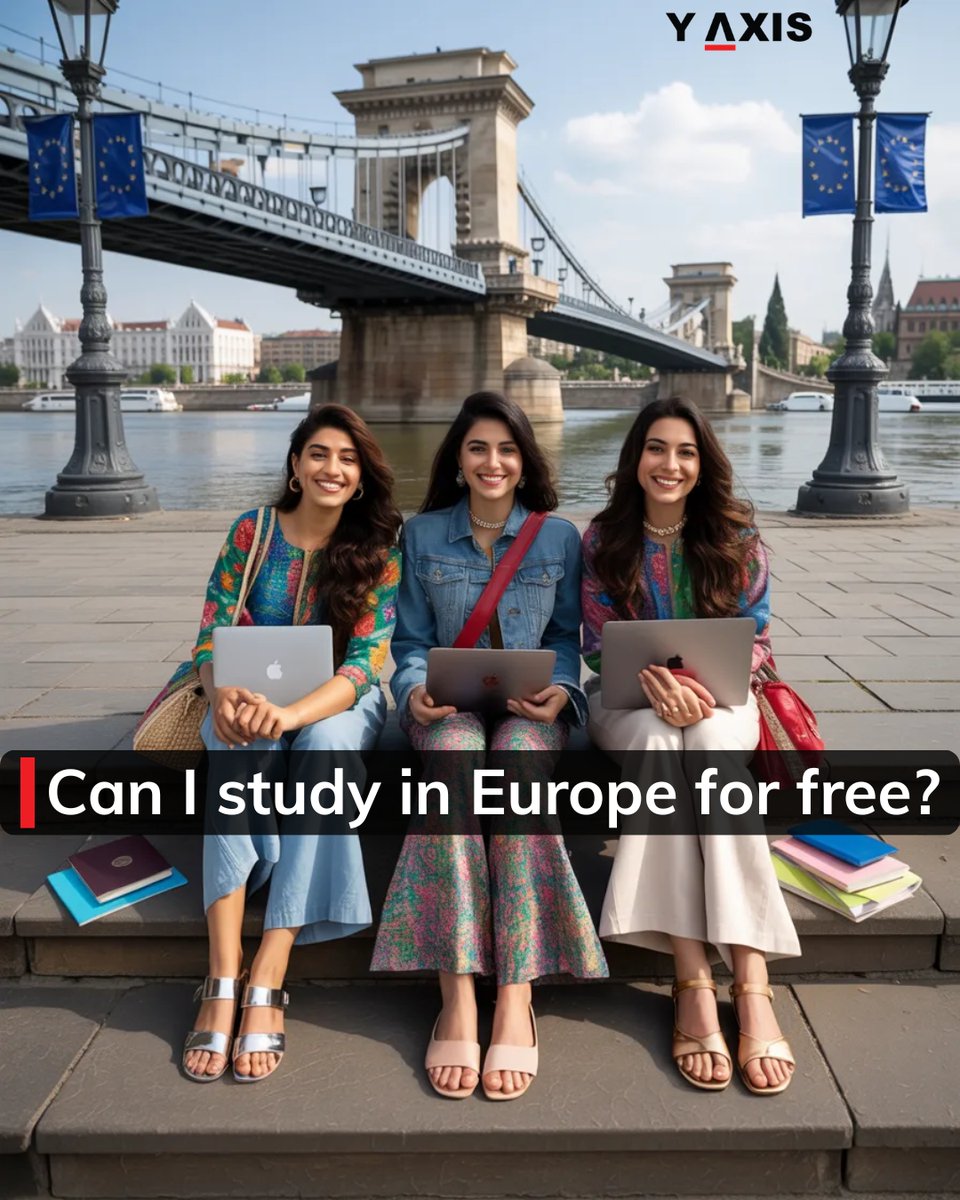 yaxisstudy's tweet image. Can I Study in Europe for Free? 🎓

Yes, many European countries like Germany, Norway, and Finland offer low-cost or tuition-free education at public universities, especially for international students. 

Read more: y-axis.com/visa/study/eur…

#StudyInEurope #FreeEducation #Yaxis