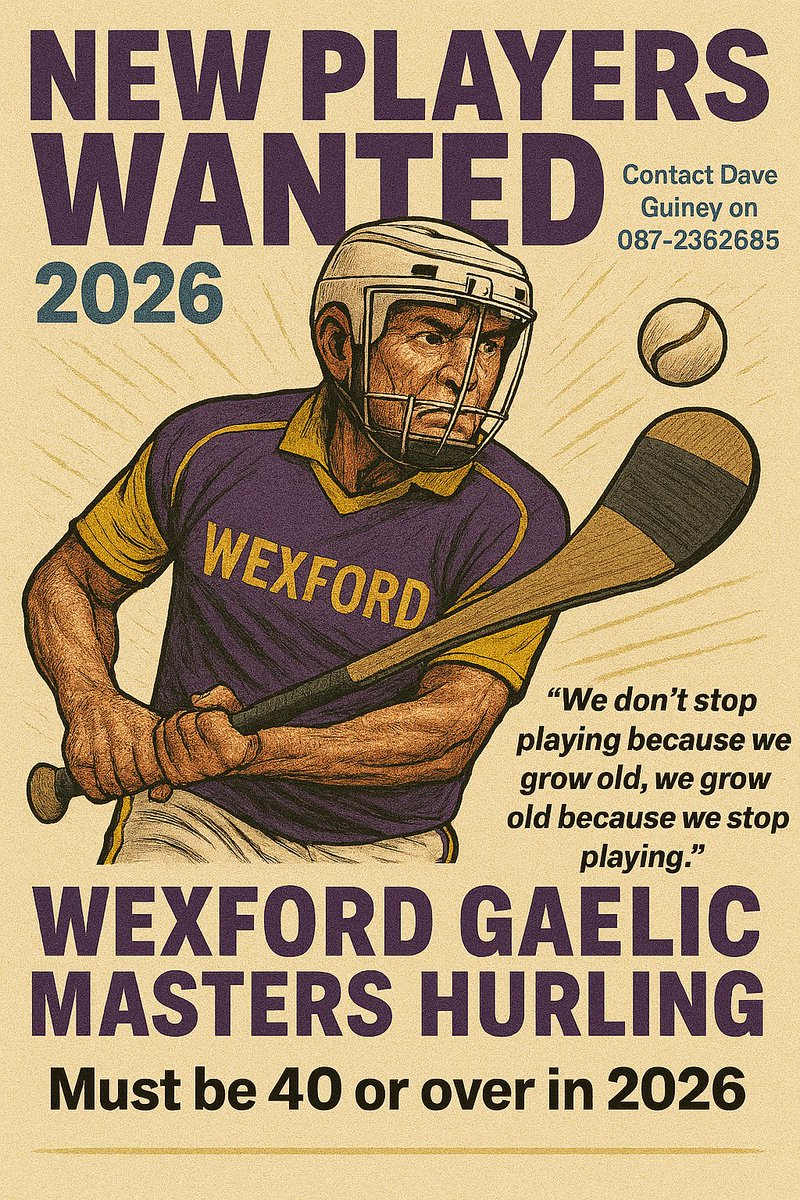 Wexford Hurling Masters tweet media