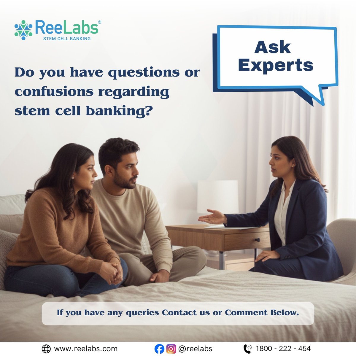 ReeLabs's tweet photo. Got questions about stem cell banking? 🤔
Ask our experts today and make informed choices for your family’s future.

DM us or comment below to get a FREE presentation.

#StemCellBanking #CordBloodBanking #ParentingIndia #PregnancyCare #BabyCare #FutureProtection #Reelabs https://t.co/XAoTmQTawS