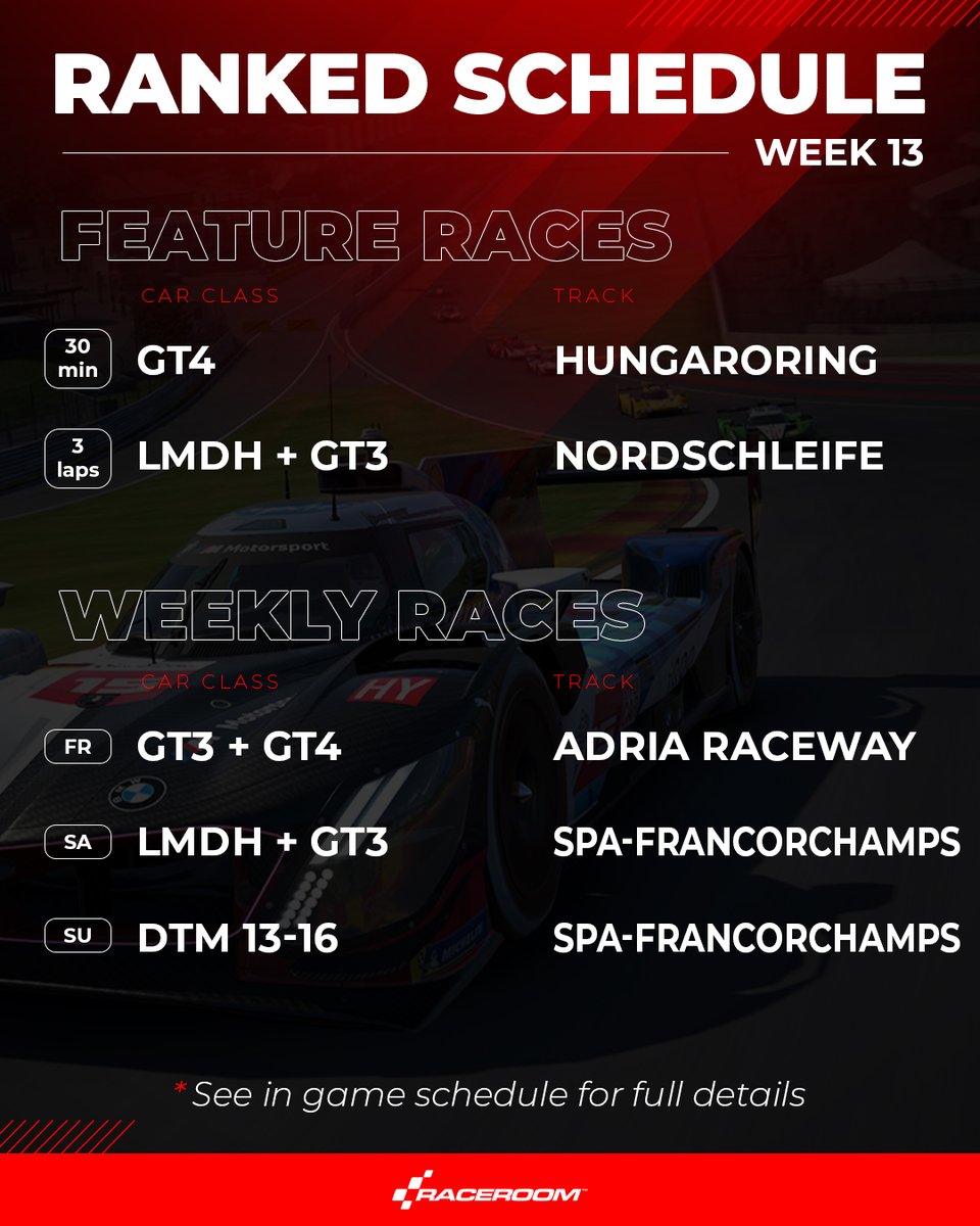 RaceRoom tweet media