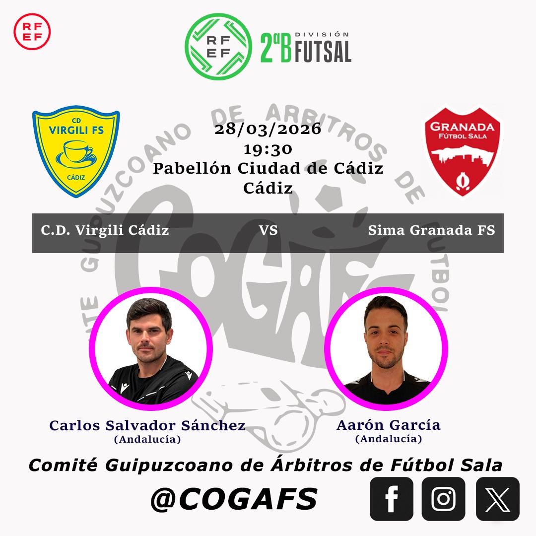 Comité Guipuzcoano de Árbitros de Fútbol Sala tweet media