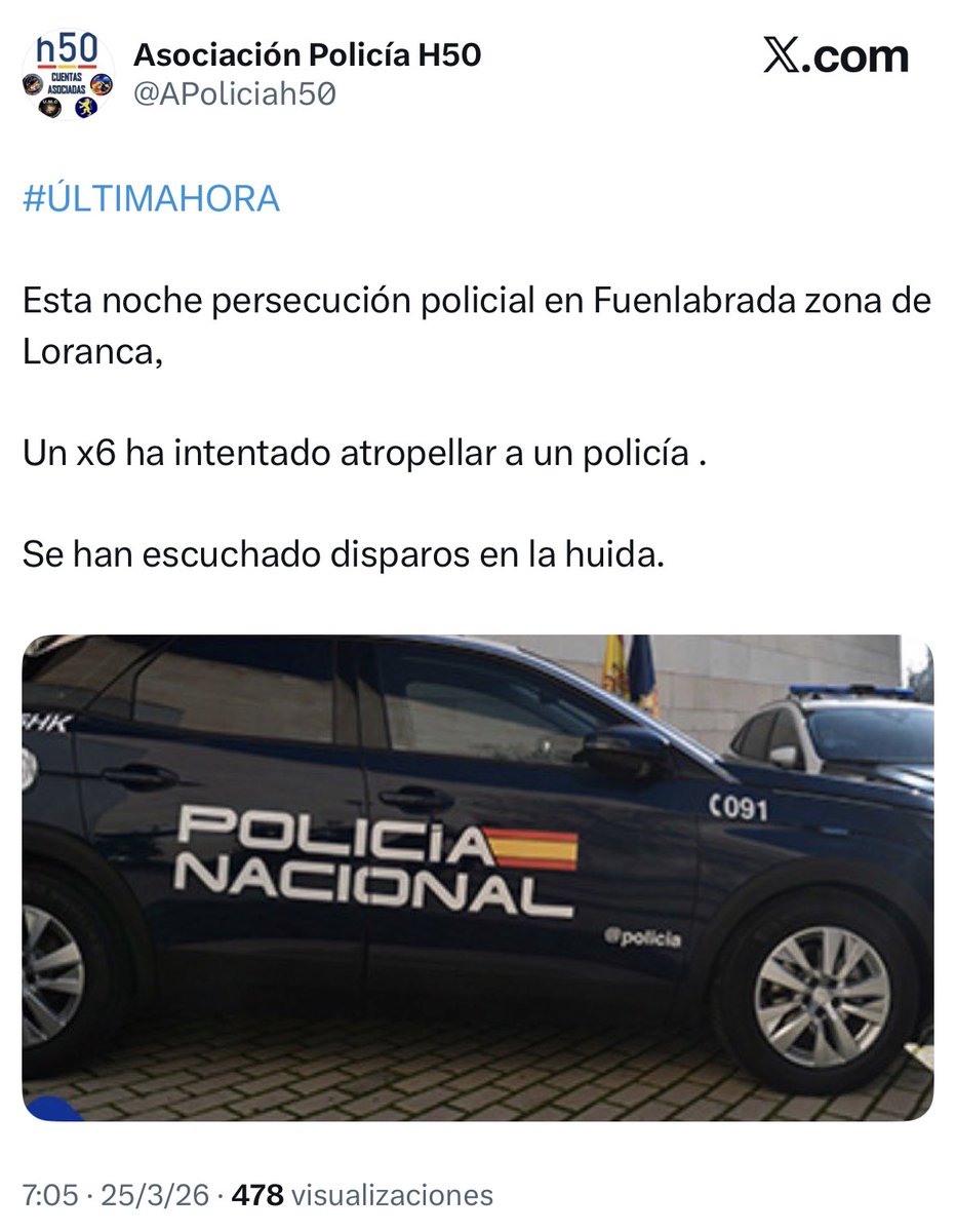 popularesfuenla's tweet image. 🔴 Ayala y el Partido Socialista Sanchista votaron en el Pleno NO a reforzar la seguridad de #Fuenlabrada.

👉 Su irresponsabilidad la pagan los vecinos. 

Pero podemos cambiarlo.