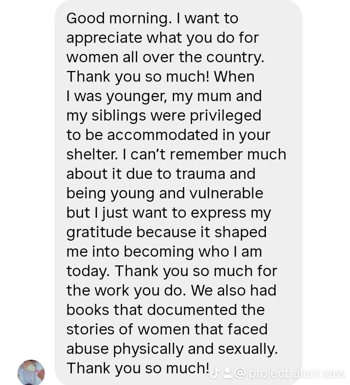 Project Alert VAW tweet media