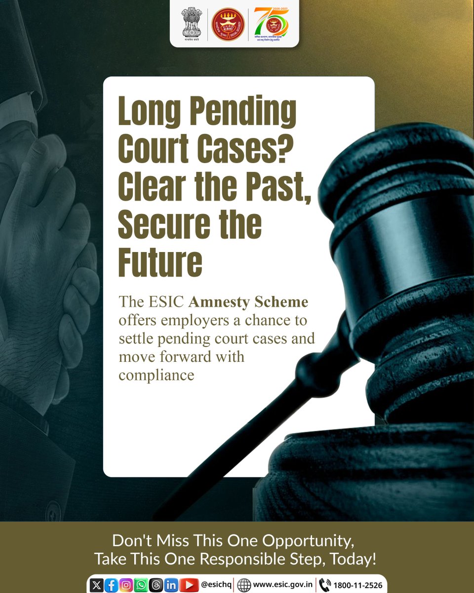 ESIC - Employees' State Insurance Corporation tweet media