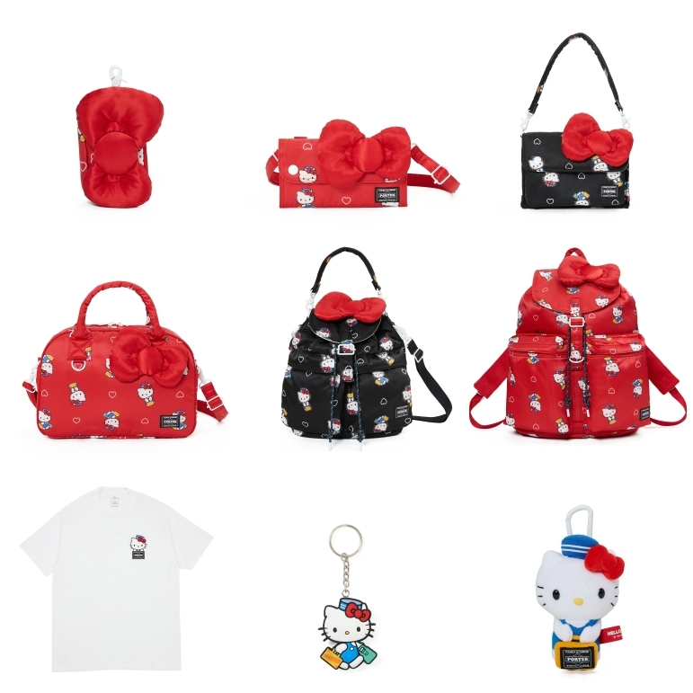 PORTER × HELLO KITTY 創業90周年記念コラボが20265年 3/28 発売 (ポーター ハローキティ YOSHIDA ...