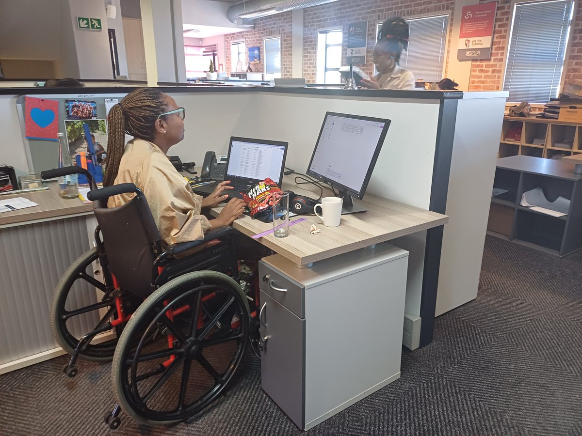 WC_APD's tweet photo. Employees who are not wheelchair users spend four hours navigating their workplace in a wheelchair &amp; quickly discover the barriers persons with disabilities face every day. A powerful awareness experience by WCAPD. awareness@wcapd.org.za Read full Article: https://t.co/j3gT1f63nO https://t.co/CyuMKoJgyx